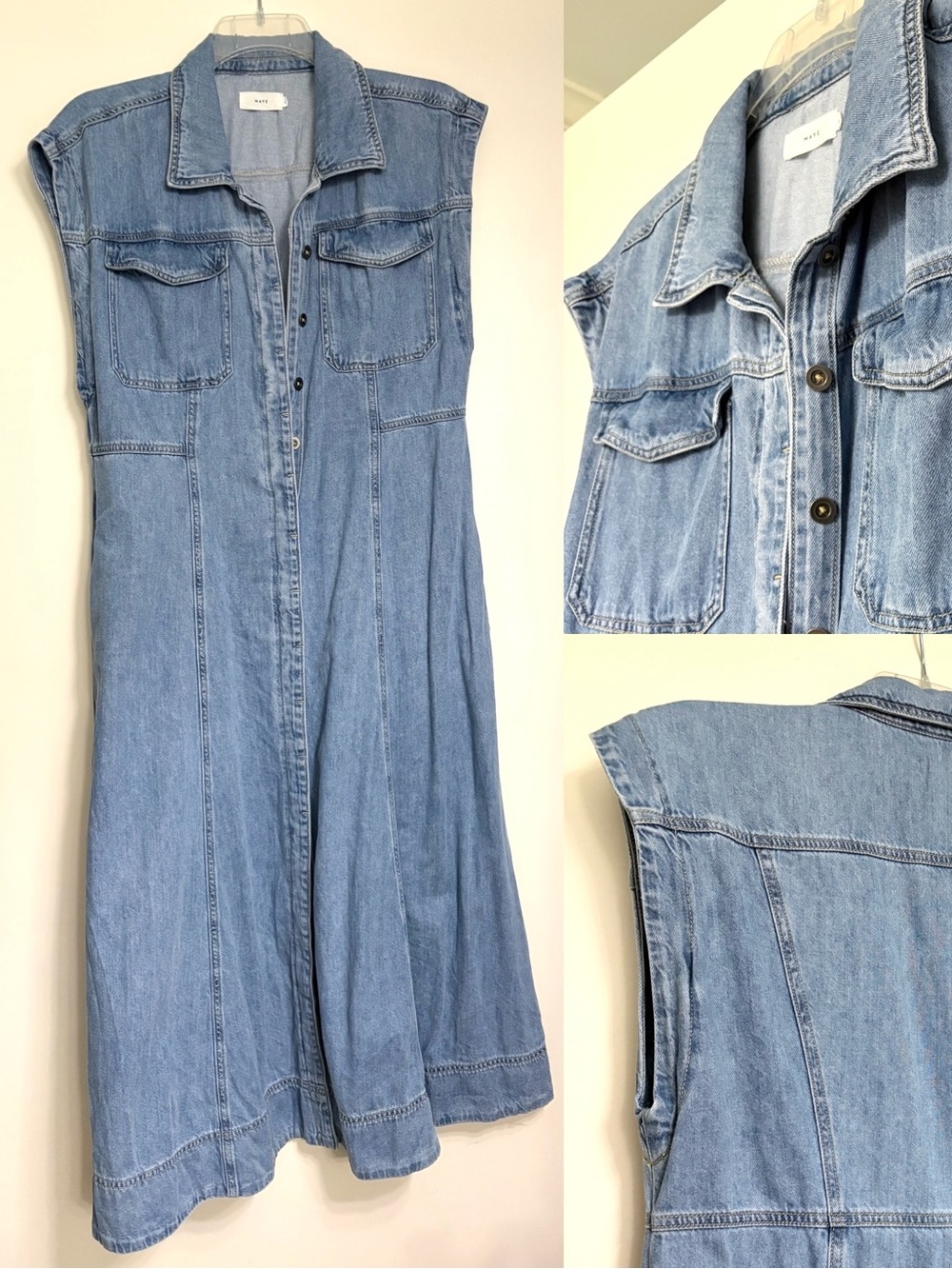 Rumi Denim Shirtdress